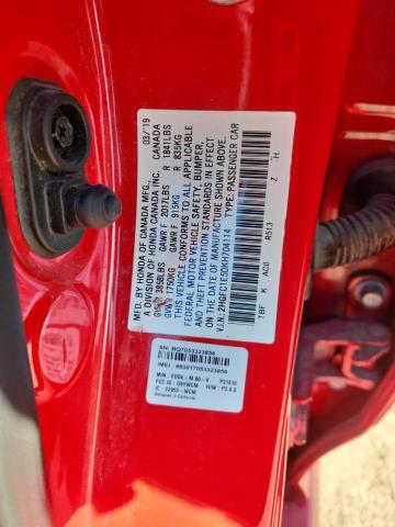 2019 HONDA CIVIC SI - 2HGFC1E50KH704114