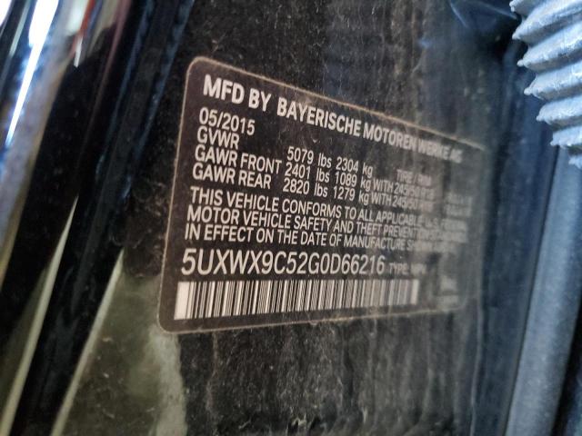 2016 BMW X3 XDRIVE28I 5UXWX9C52G0D66216