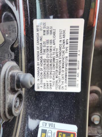 2015 HONDA CR-V LX 2HKRM4H30FH621378