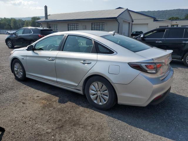 HYUNDAI SONATA HYB 2016 silver  hybrid engine KMHE24L13GA030248 photo #3