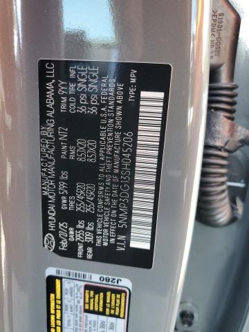 2025 HYUNDAI SANTA FE LIMITED 5NMP3DG13SH045206