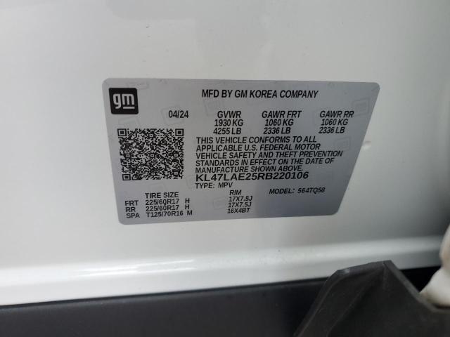 2024 BUICK ENVISTA PREFERRED KL47LAE25RB220106