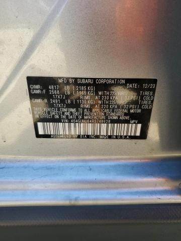 2024 SUBARU CROSSTREK 4S4GUHU64R3748628