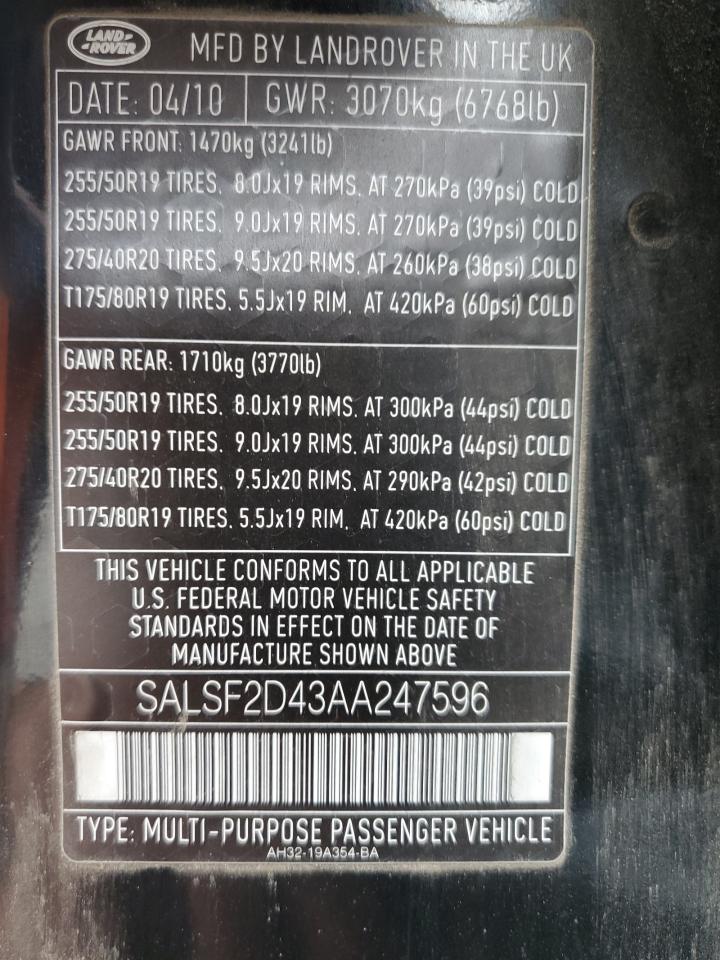 LAND ROVER RANGE ROVER HSE