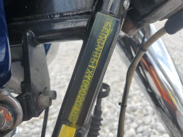 2000 INDIAN MOTORCYCLE CO. CHIEF - 5CDCNB51XYG002040