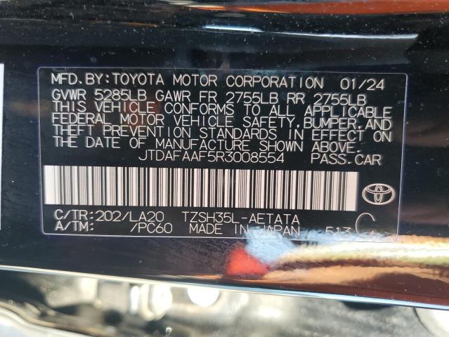 2024 TOYOTA CROWN PLAT JTDAFAAF5R3008554