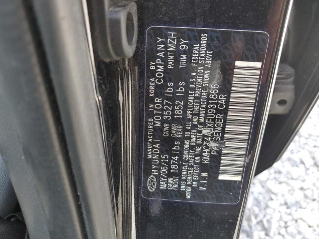 2015 HYUNDAI ACCENT GLS KMHCT4AEXFU931866