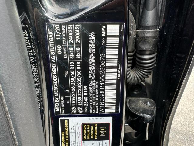 2021 MERCEDES-BENZ GLC 300 4M W1N0G8EB4MV280673