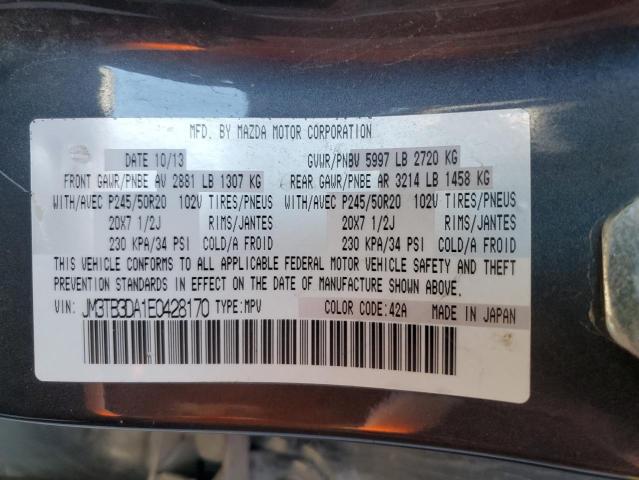 2014 MAZDA CX-9 GRAND - JM3TB3DA1E0428170