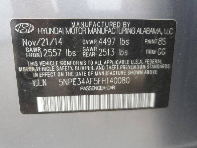 2015 HYUNDAI SONATA SPORT 5NPE34AF5FH140080
