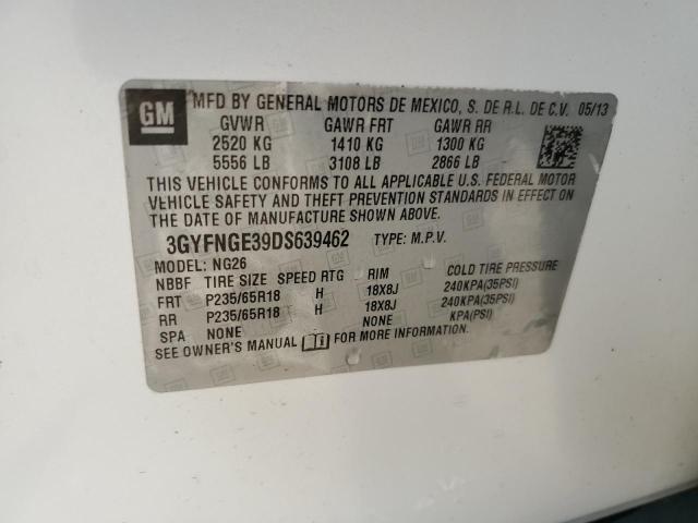 2013 CADILLAC SRX LUXURY - 3GYFNGE39DS639462