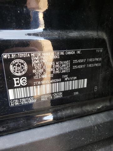 2020 TOYOTA RAV4 LE 2T3B1RFV5LW092848