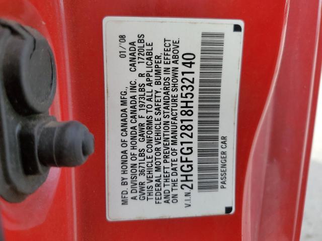 2008 HONDA CIVIC EX #3226759241