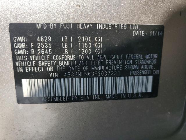 2015 SUBARU LEGACY 3.6 4S3BNEN63F3037331