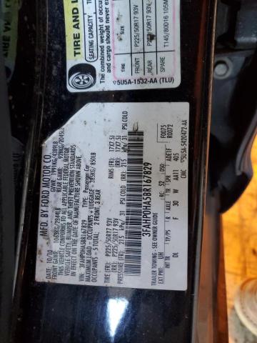 2011 FORD FUSION SE - 3FAHP0HA5BR167829