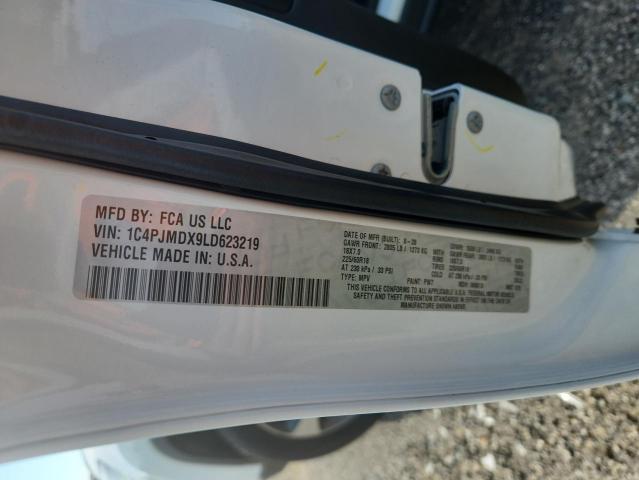 2020 JEEP CHEROKEE LIMITED 1C4PJMDX9LD623219