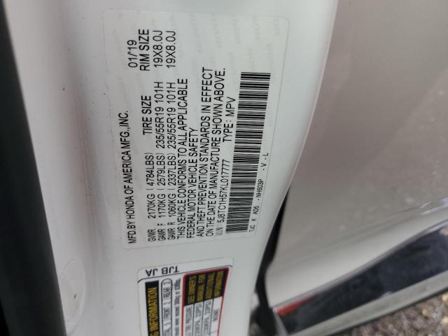 2019 ACURA RDX TECHNO 5J8TC1H57KL017777