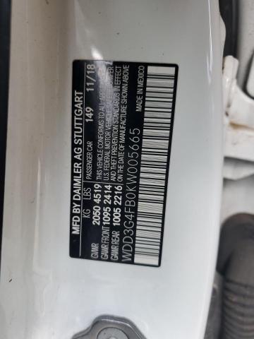 2019 MERCEDES-BENZ A 220 4MAT WDD3G4FB0KW005665