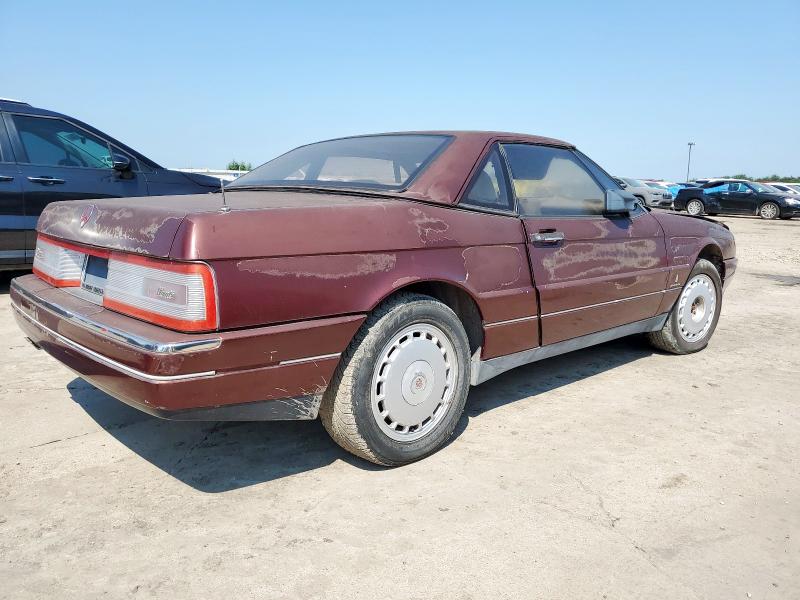 CADILLAC ALLANTE CV 1990 red converti gas 1G6VR3385LU100142 photo #4