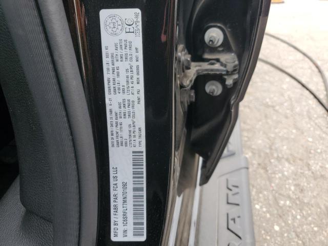 2021 RAM 1500 REBEL 1C6SRFLT7MN701092