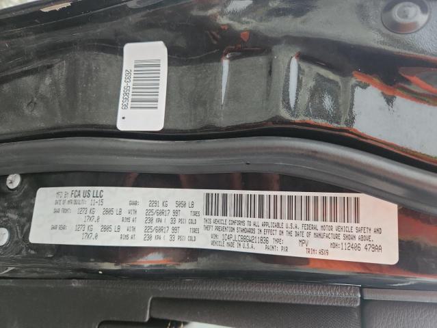 2016 JEEP CHEROKEE L 1C4PJLCB8GW211836