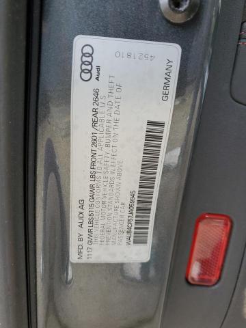 2018 AUDI S5 PREMIUM WAUB4CF57JA059945