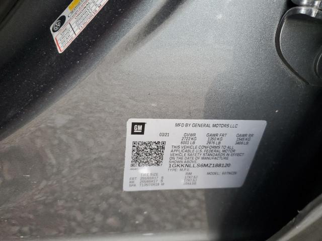2021 GMC ACADIA AT4 1GKKNLLS6MZ188120