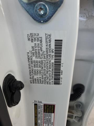 2021 HONDA CR-V TOURI 7FART6H93ME028598