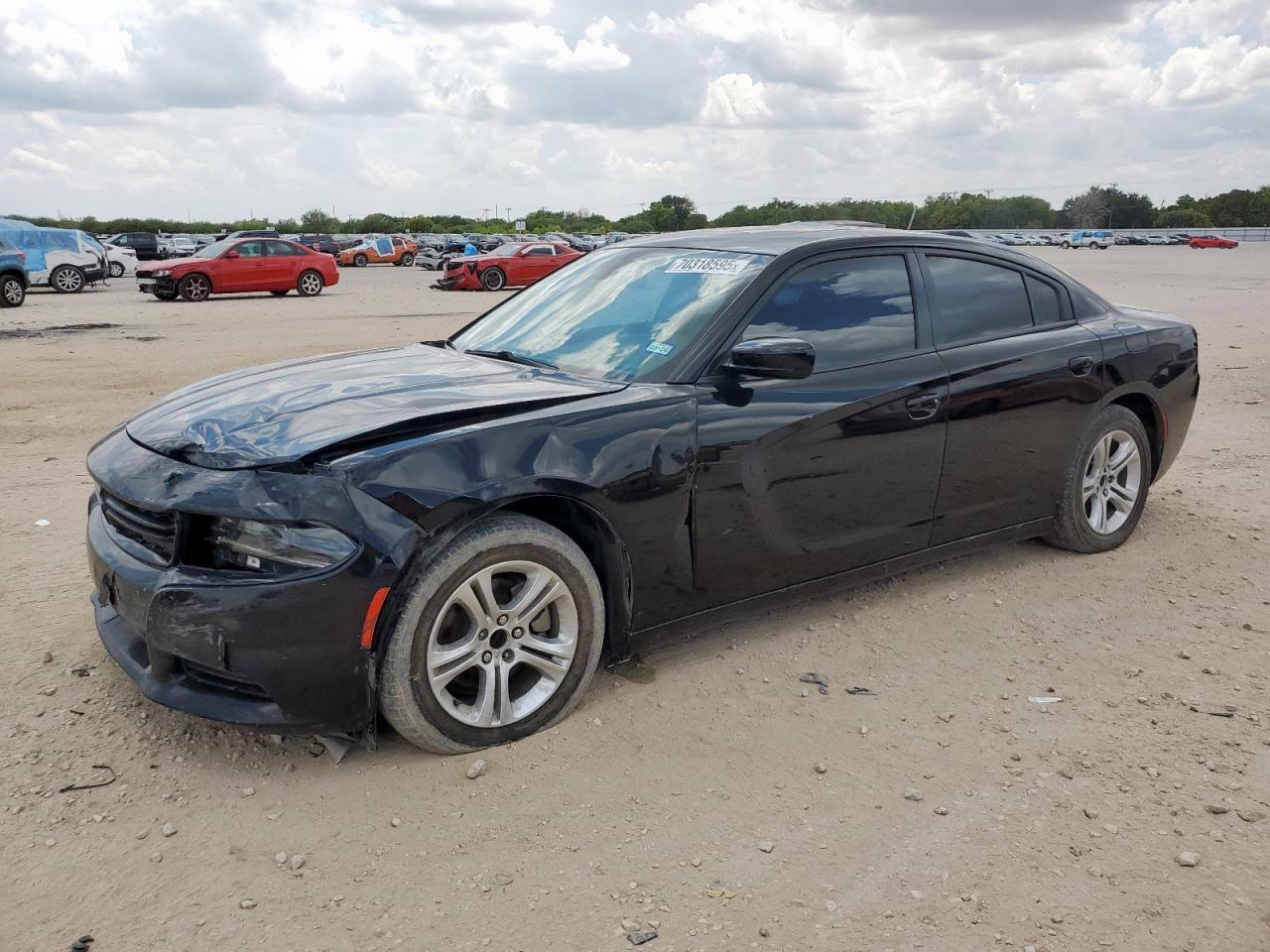 Lot #3317084993 2019 DODGE CHARGER SXT