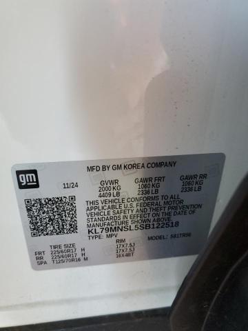 2025 CHEVROLET TRAILBLAZER LS KL79MNSL5SB122518