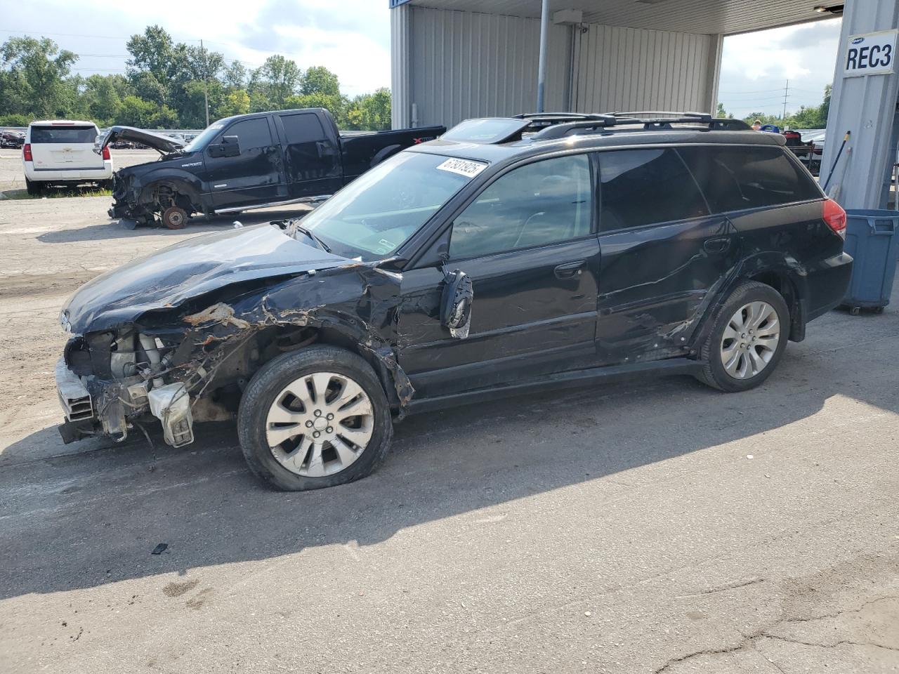 Lot #3222026153 2009 SUBARU OUTBACK 3.