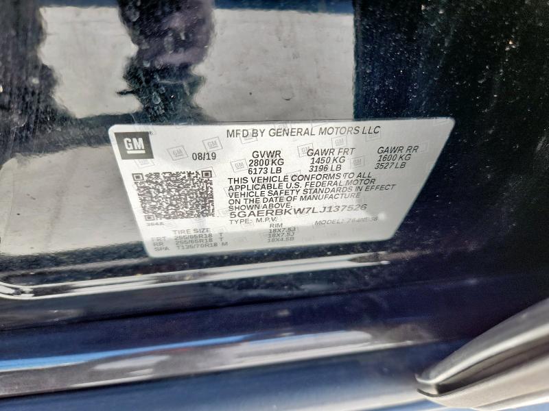 2020 BUICK ENCLAVE ES 5GAERBKW7LJ137526