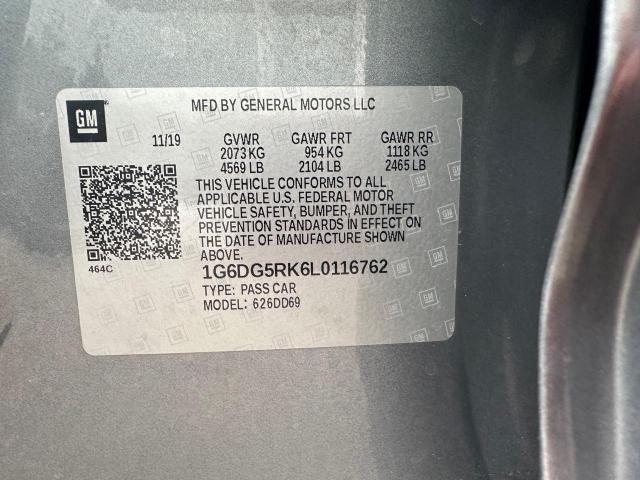 2020 CADILLAC CT4 SPORT 1G6DG5RK6L0116762
