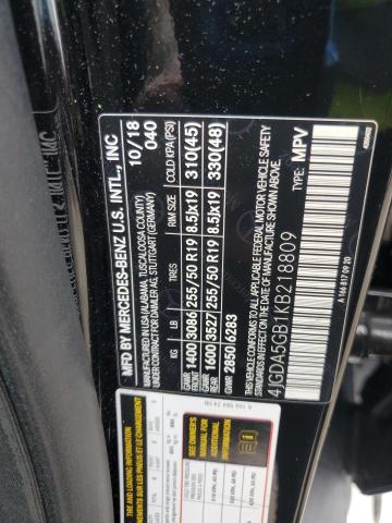 2019 MERCEDES-BENZ GLE 400 4M 4JGDA5GB1KB218809