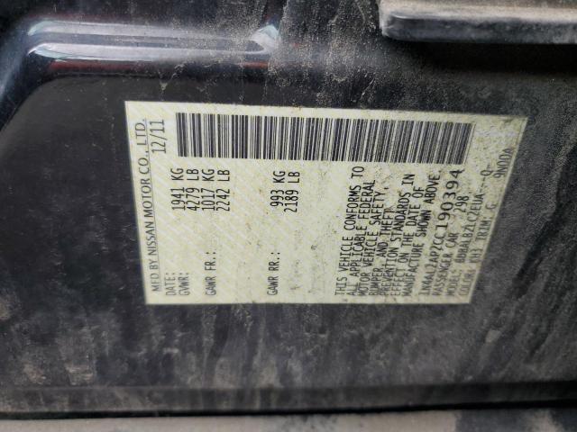 2012 NISSAN ALTIMA BASE #3265272993