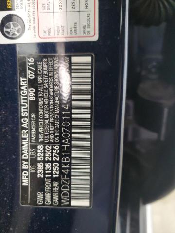 2017 MERCEDES-BENZ E 300 4MAT WDDZF4KB1HA070114