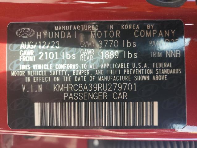 2024 HYUNDAI VENUE SEL KMHRC8A39RU279701