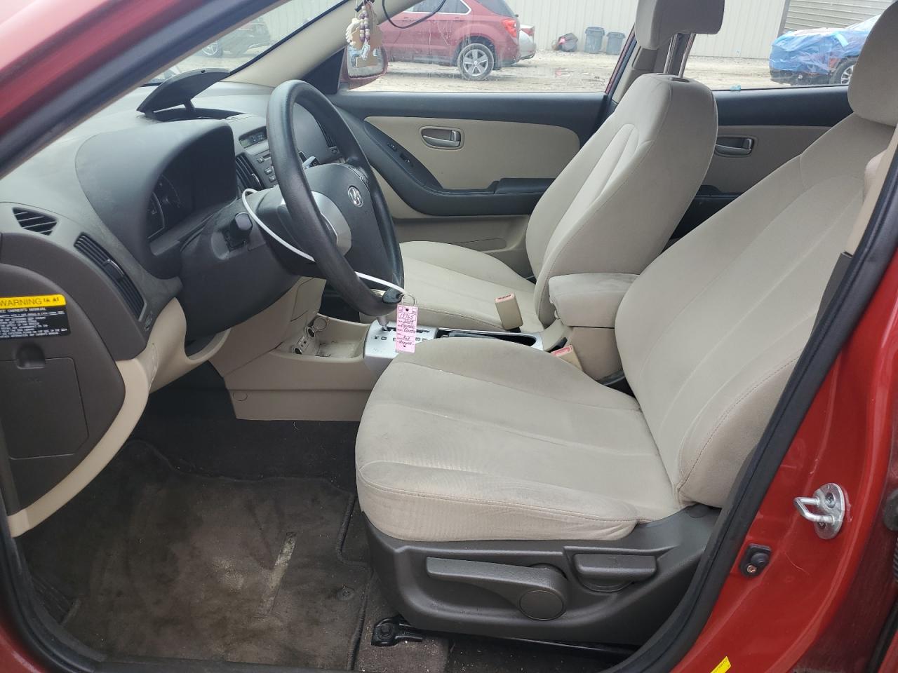 Lot #3302865890 2009 HYUNDAI ELANTRA GL