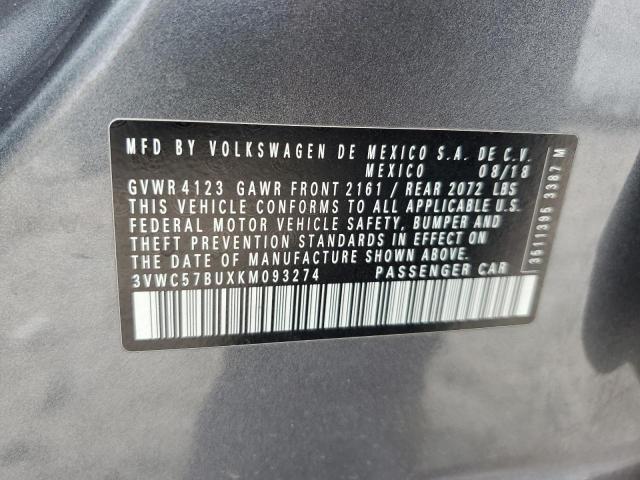 2019 VOLKSWAGEN JETTA S - 3VWC57BUXKM093274