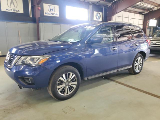 NISSAN PATHFINDER 2019 blue  gas 5N1DR2MMXKC581827 photo #1