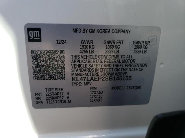 2025 BUICK ENVISTA PREFERRED KL47LAEP2SB145155