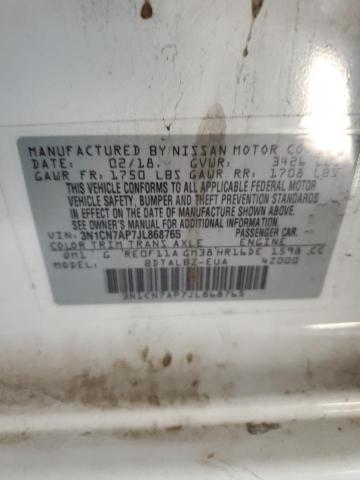 2018 NISSAN VERSA S 3N1CN7AP7JL868765