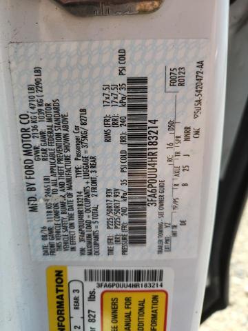 2017 FORD FUSION S H 3FA6P0UU4HR183214