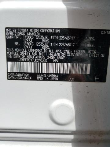 2018 TOYOTA RAV4 ADVEN JTMRFREV7JD240350