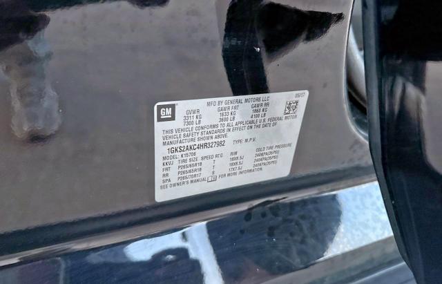 2017 GMC YUKON SLE 1GKS2AKC4HR327982