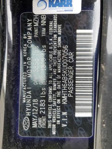2019 HYUNDAI VELOSTER TURBO KMHTH6AB5KU007056