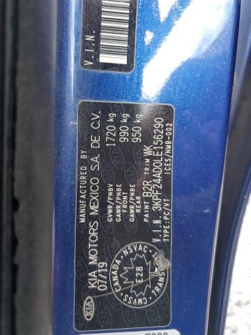 2020 KIA FORTE FE 3KPF24AD0LE156290