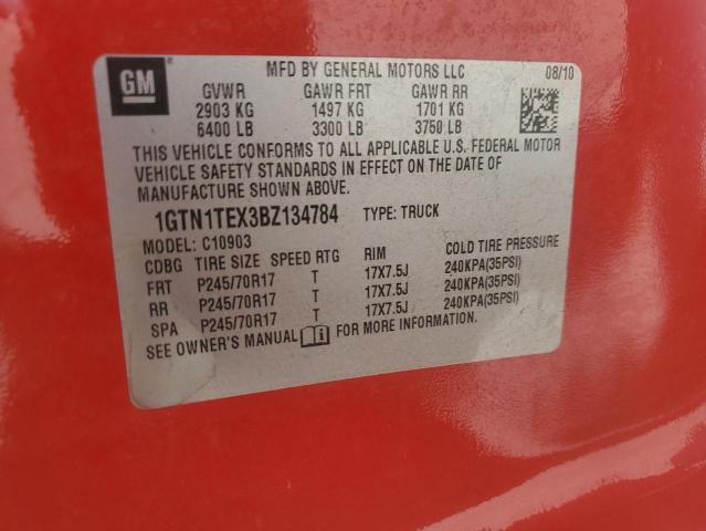 2011 GMC SIERRA C15 - 1GTN1TEX3BZ134784