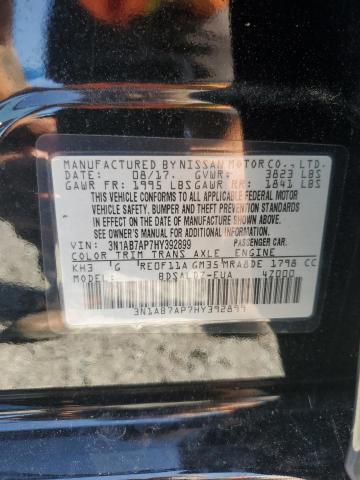 2017 NISSAN SENTRA S - 3N1AB7AP7HY392899