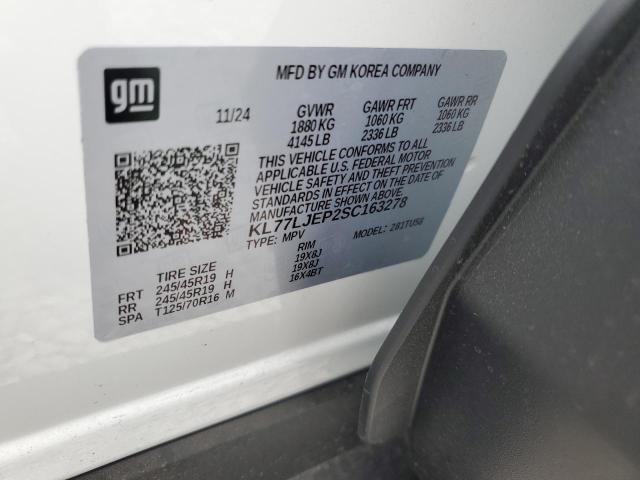 2025 CHEVROLET TRAX 2RS - KL77LJEP2SC163278